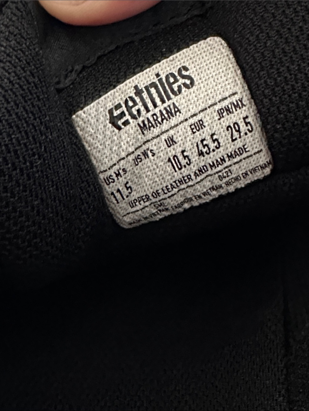 Etnies marana New Michelin Black Skate Sneakers - Picture 8 of 8
